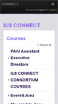 Mobile Screenshot of connect.iu08.org